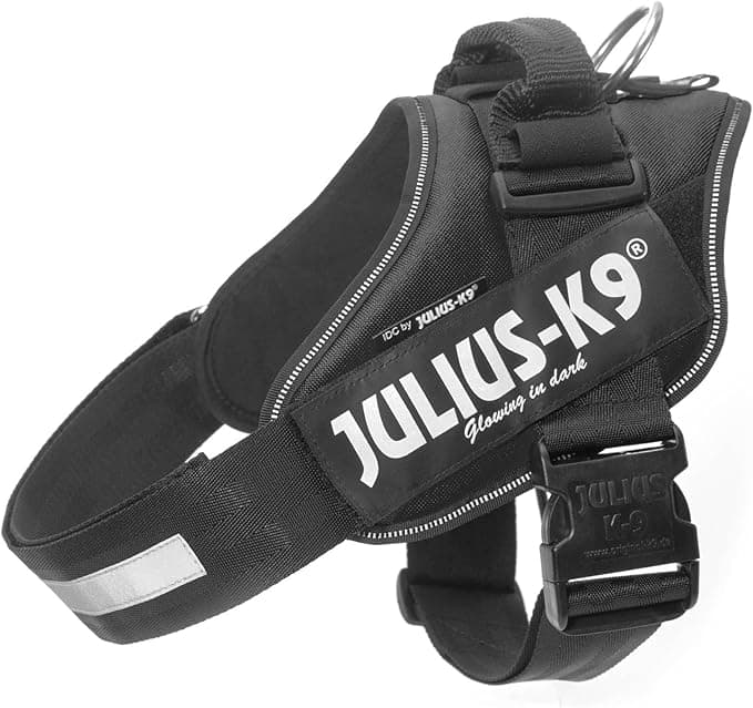 Julius-K9, 16IDC-P-1, IDC Powerharness, dog harness, Size: L/1, Black